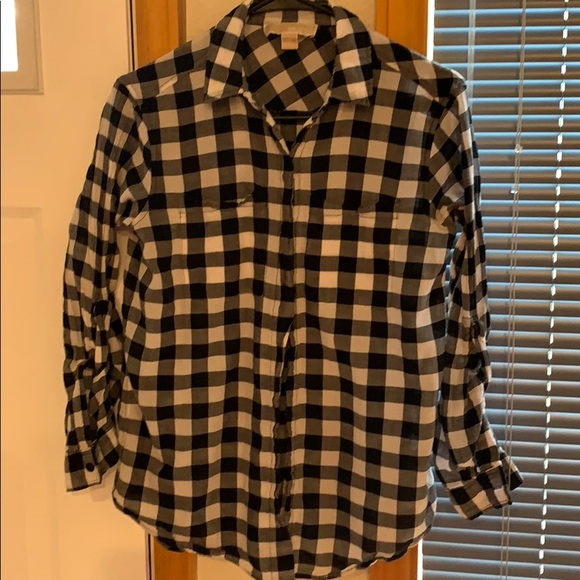 Michael Kors Button Up Top - Picture 4 of 5